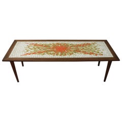 Mosaic Tile Top Coffee Table