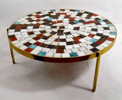 Mosaic Tile Top Table
