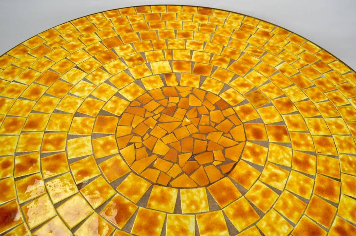 American Mosaic Tile Top Table