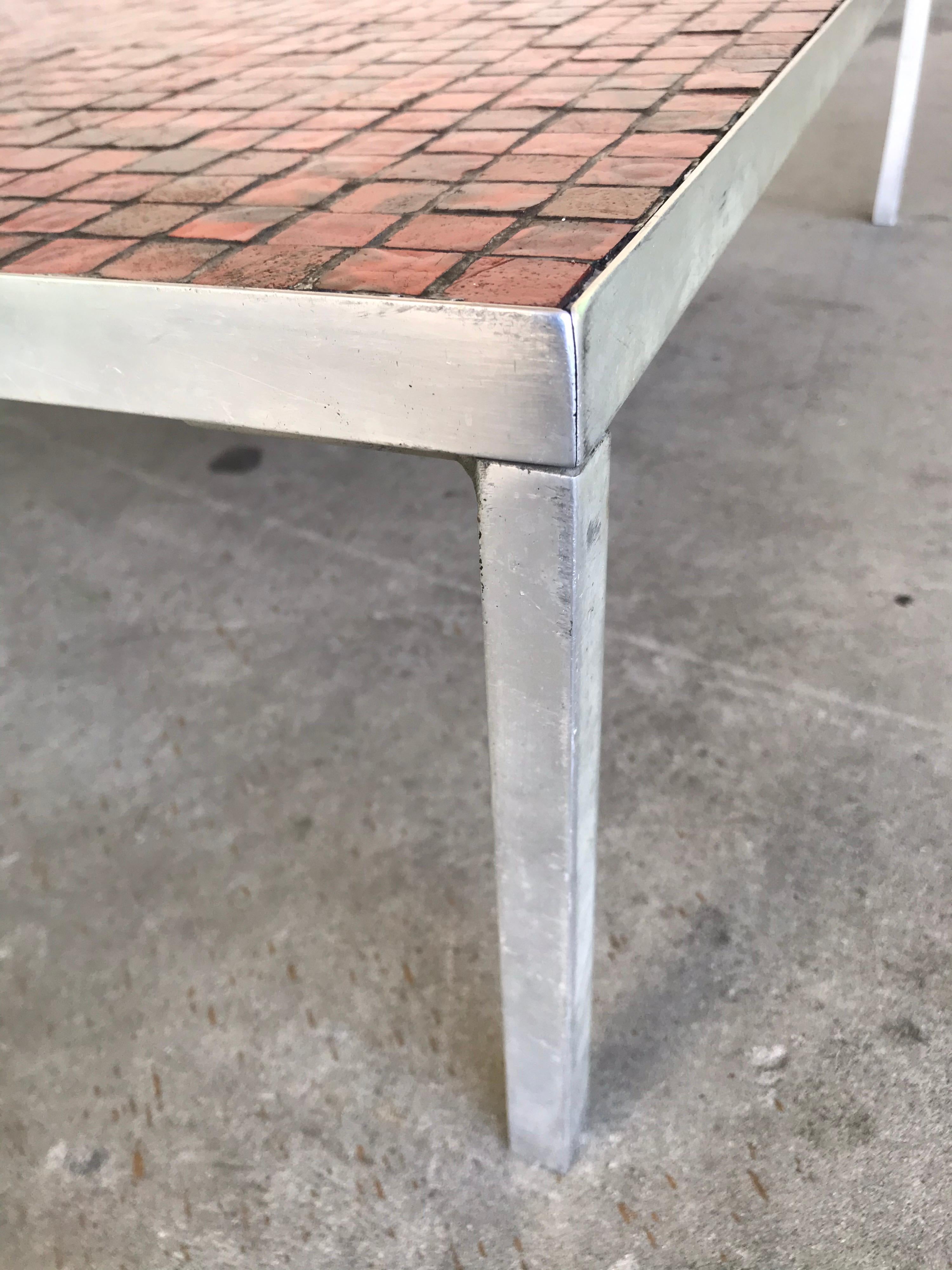 American Custom Studio Design Mosaic Top Occasional Table