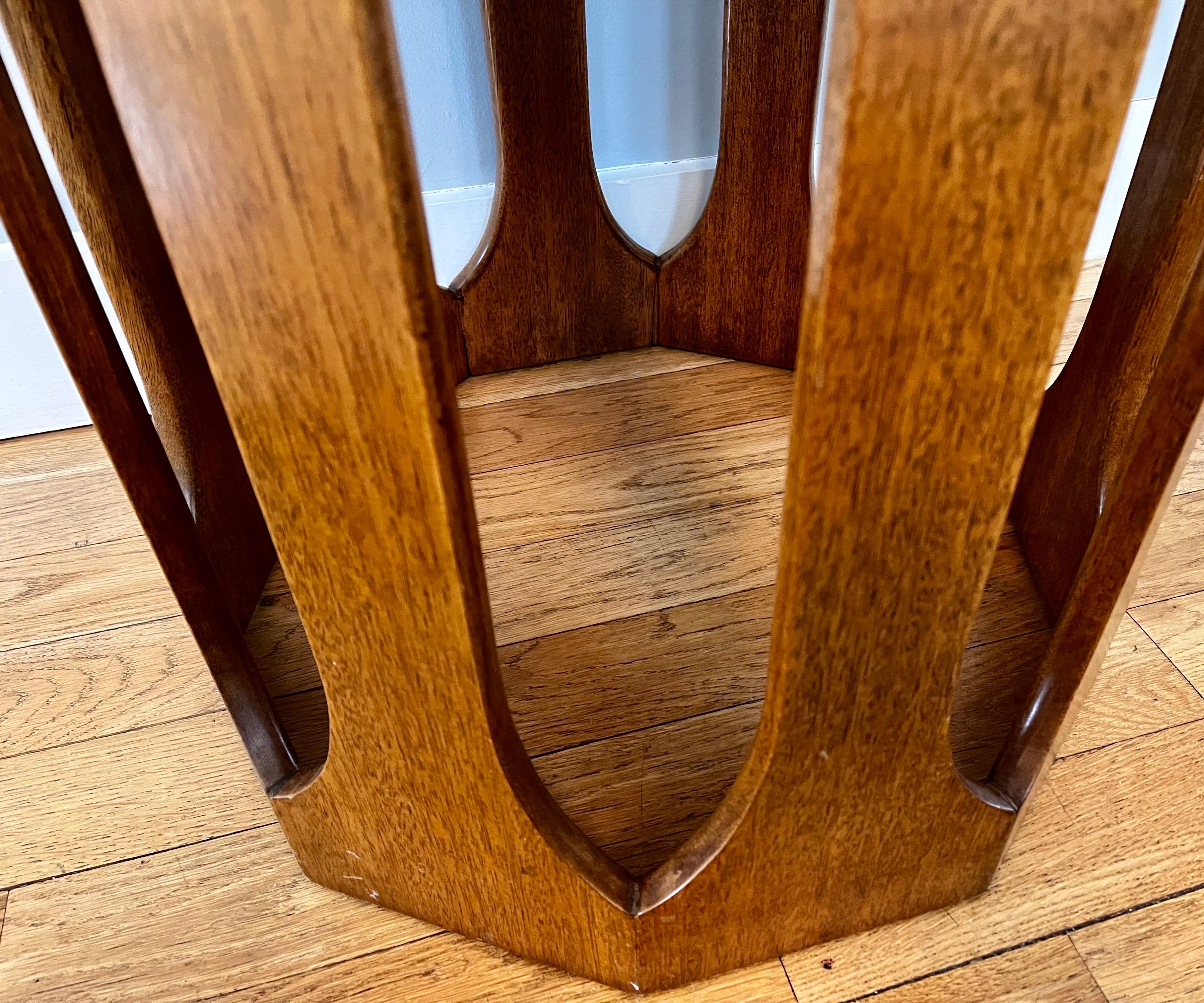 Mosaic Travertine Occasional / End Table by Harvey Probber, c. 1950 For Sale 5