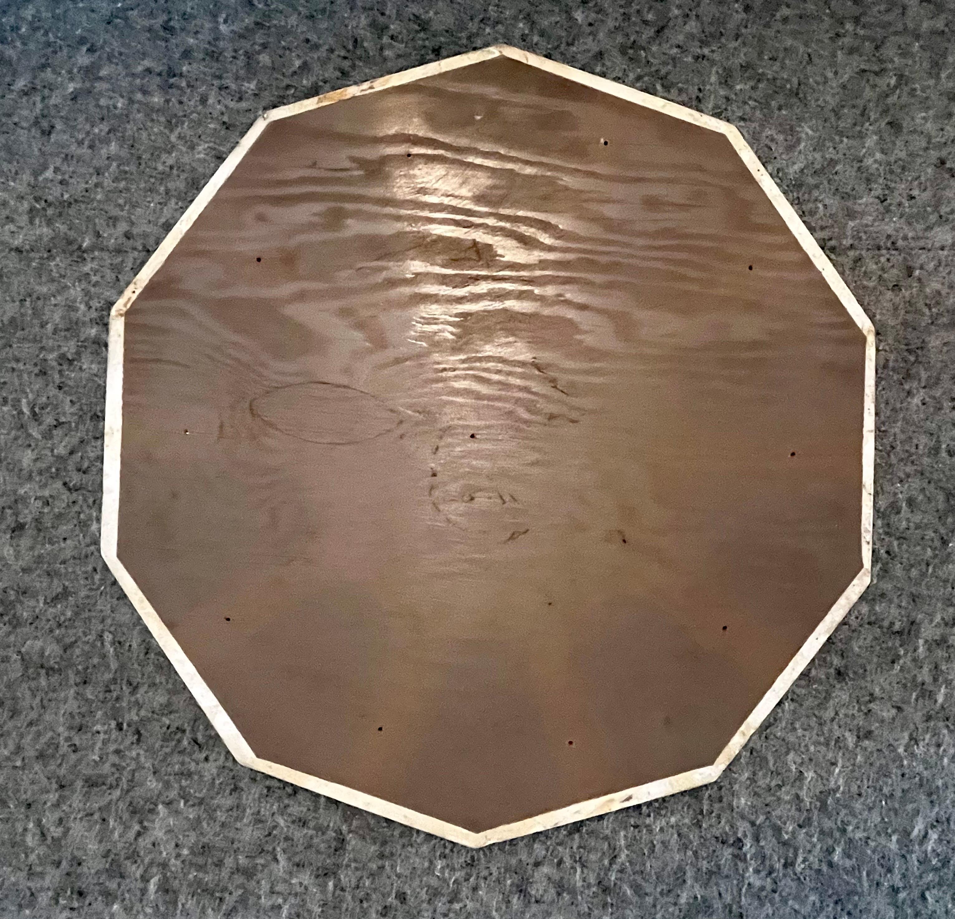 Mosaic Travertine Occasional / End Table by Harvey Probber, c. 1950 For Sale 13