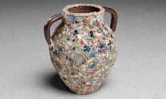 Mosaic Vase, France 1920