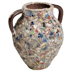 Mosaic Vase, France 1920