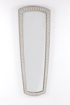 Mosaic Wall Mirror by Berthold Müller Oerlinghausen, 1950