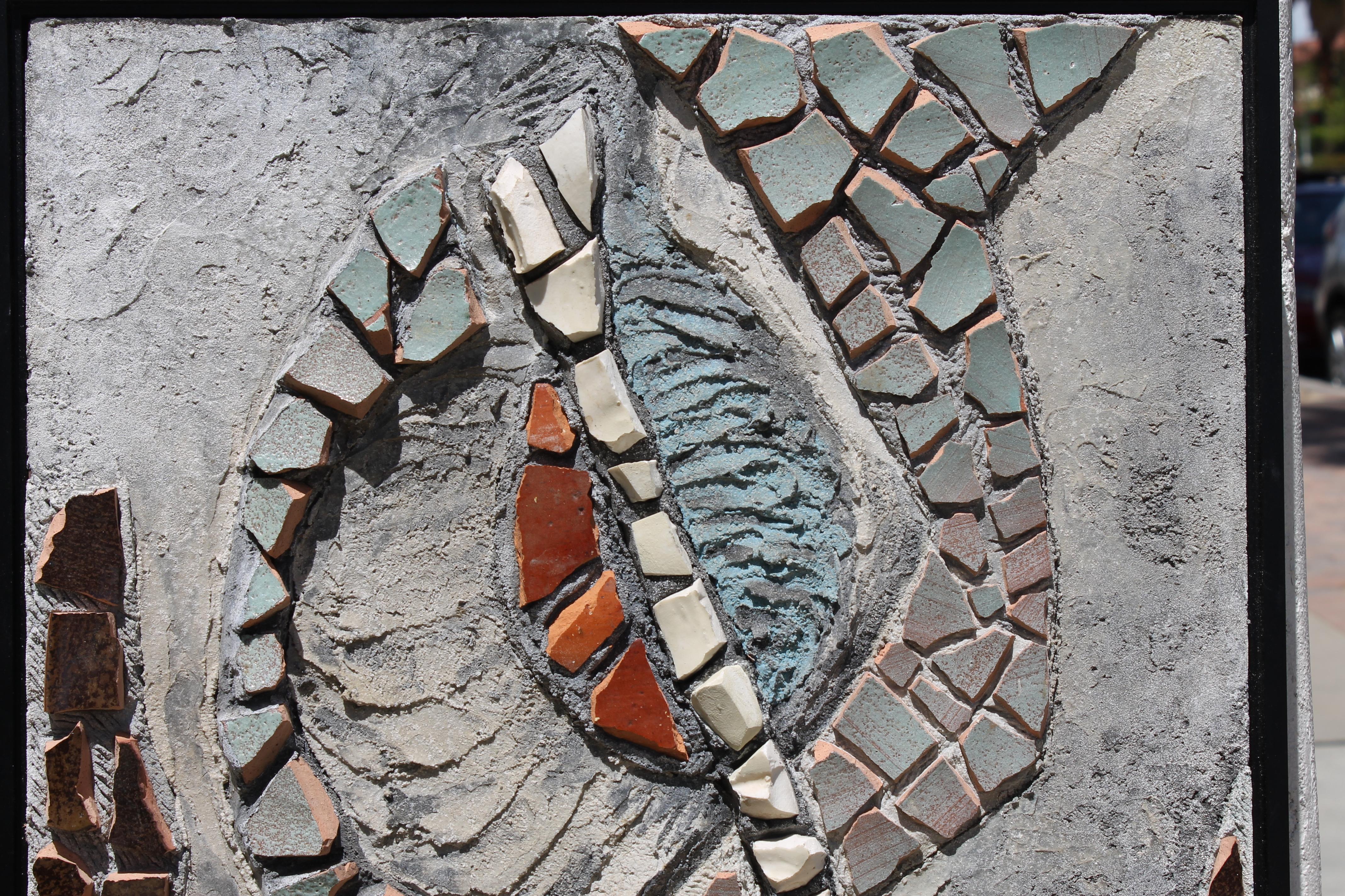 Mosaic Wall Sculpture by Beverly Lacy Taylor, 1959 In Good Condition In Palm Springs, CA