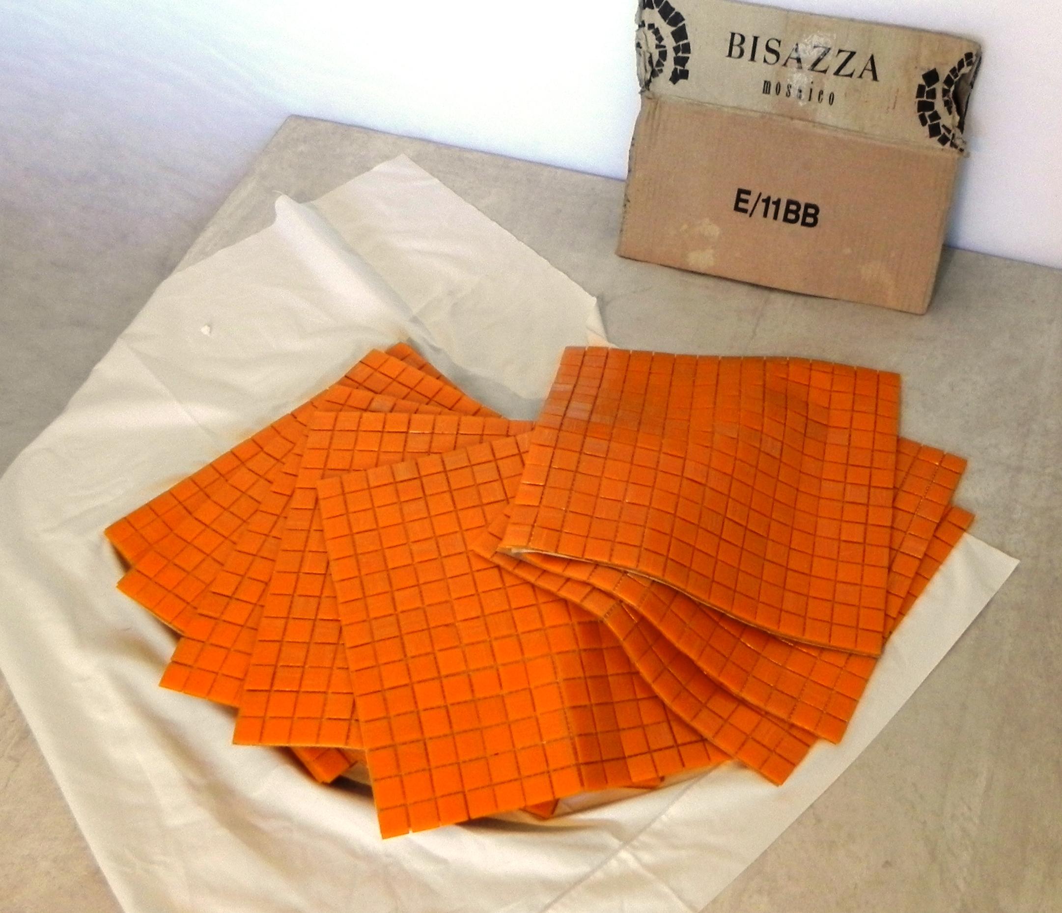 Other Mosaico Bisazza Arancione, Anni 90 For Sale