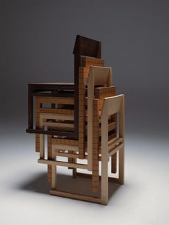 Mosaico Dining Chair in Solid European Oak by Marlot Baus