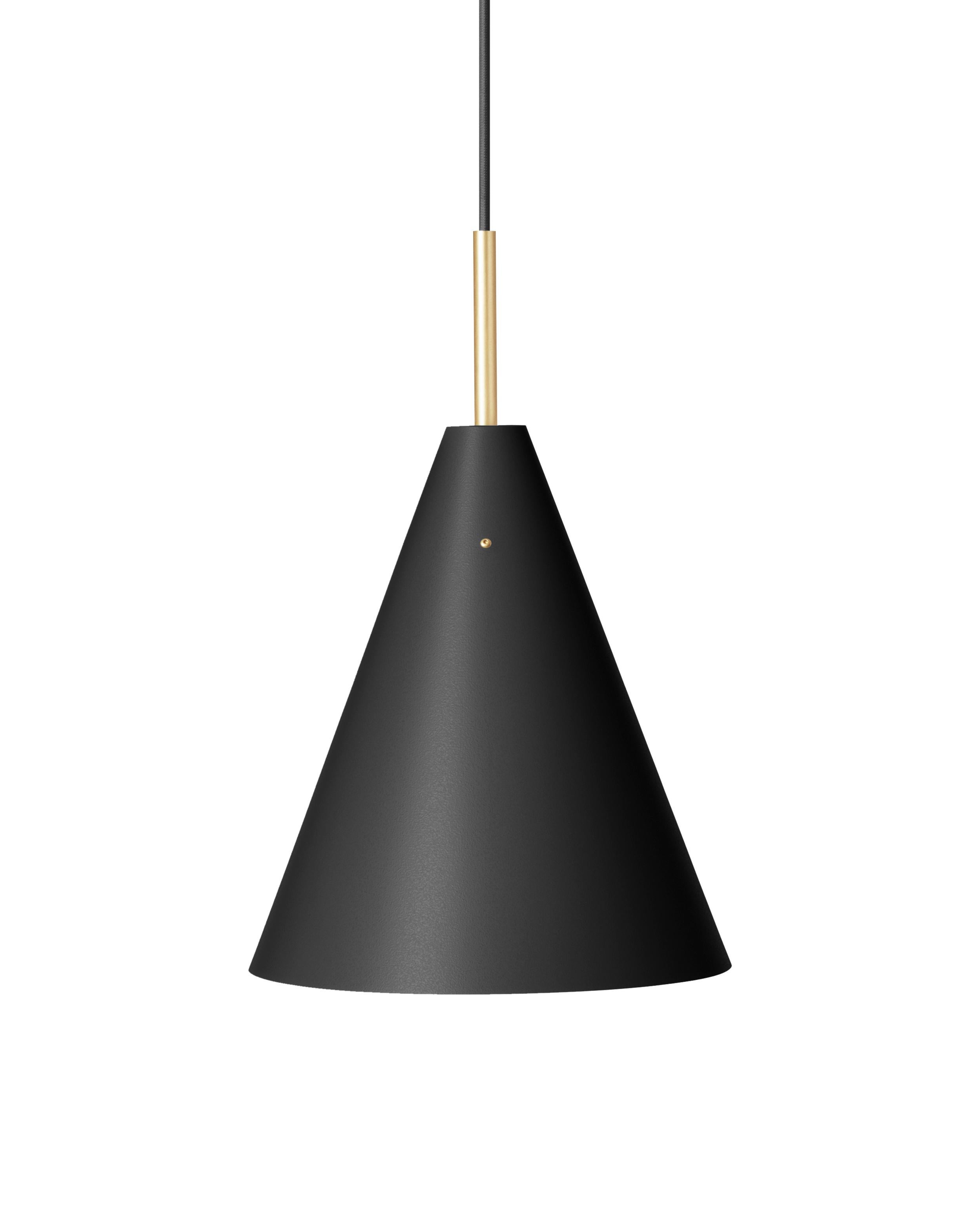Scandinave moderne Lampe à suspension « Mosaik », 250, en acier noir par LYFA en vente