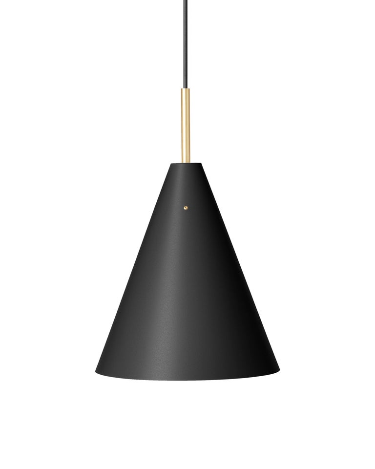 Scandinavian Modern 'Mosaik', 250, Pendant Lamp in Black Steel by LYFA For Sale