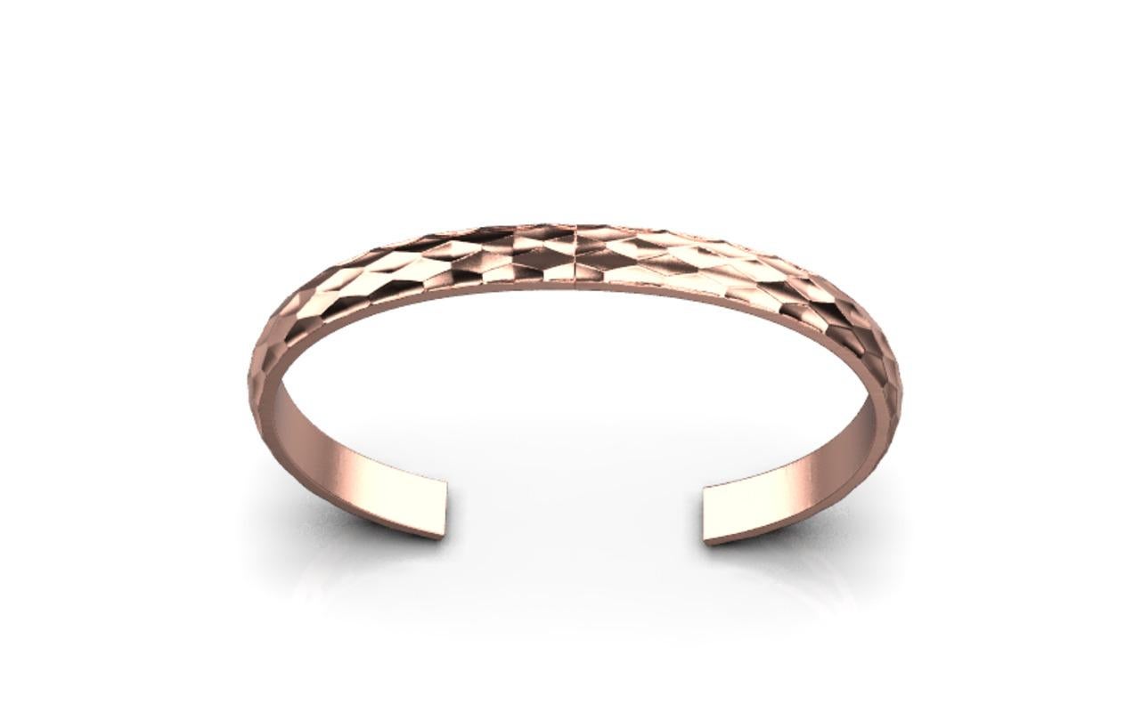 Mosaïque Bracelet – 18K Rose Gold In New Condition For Sale In Leigh-On-Sea, GB