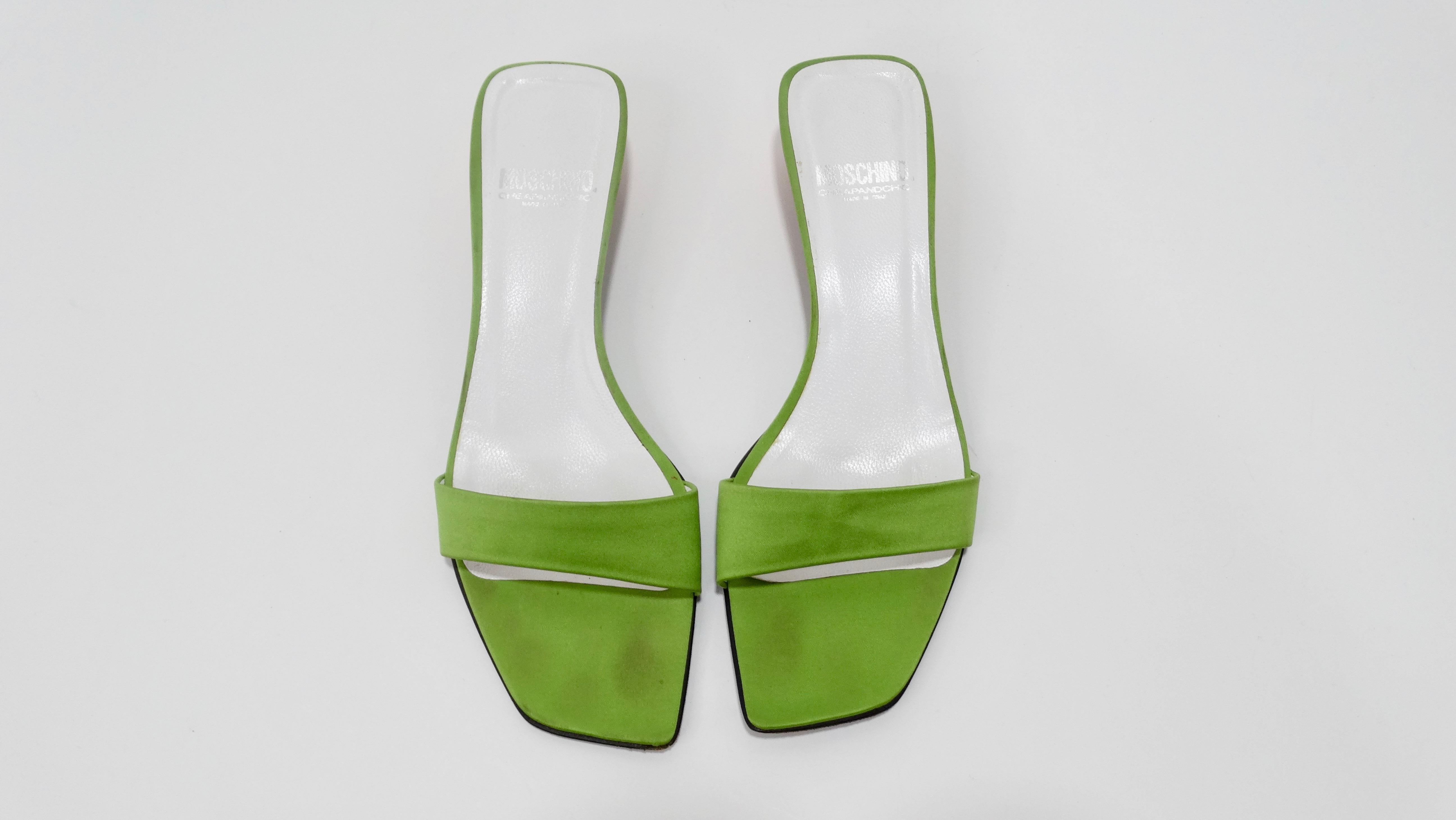 kitten heels green