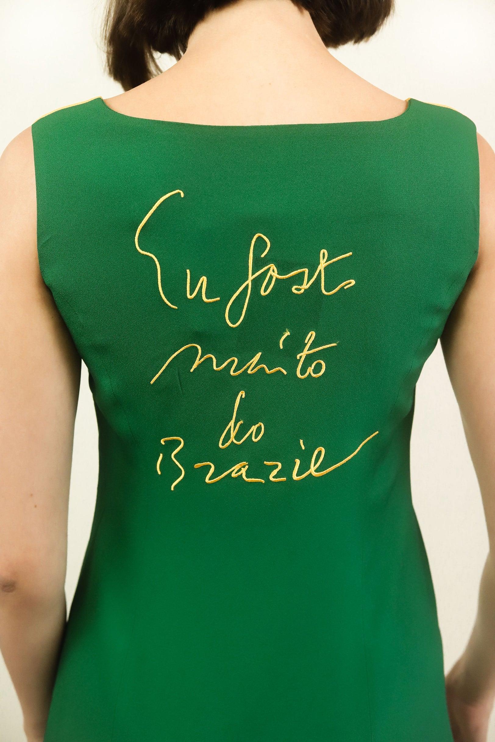 Vestido Moschino 1994 Brasil en Bueno estado para la venta en Los Angeles, CA