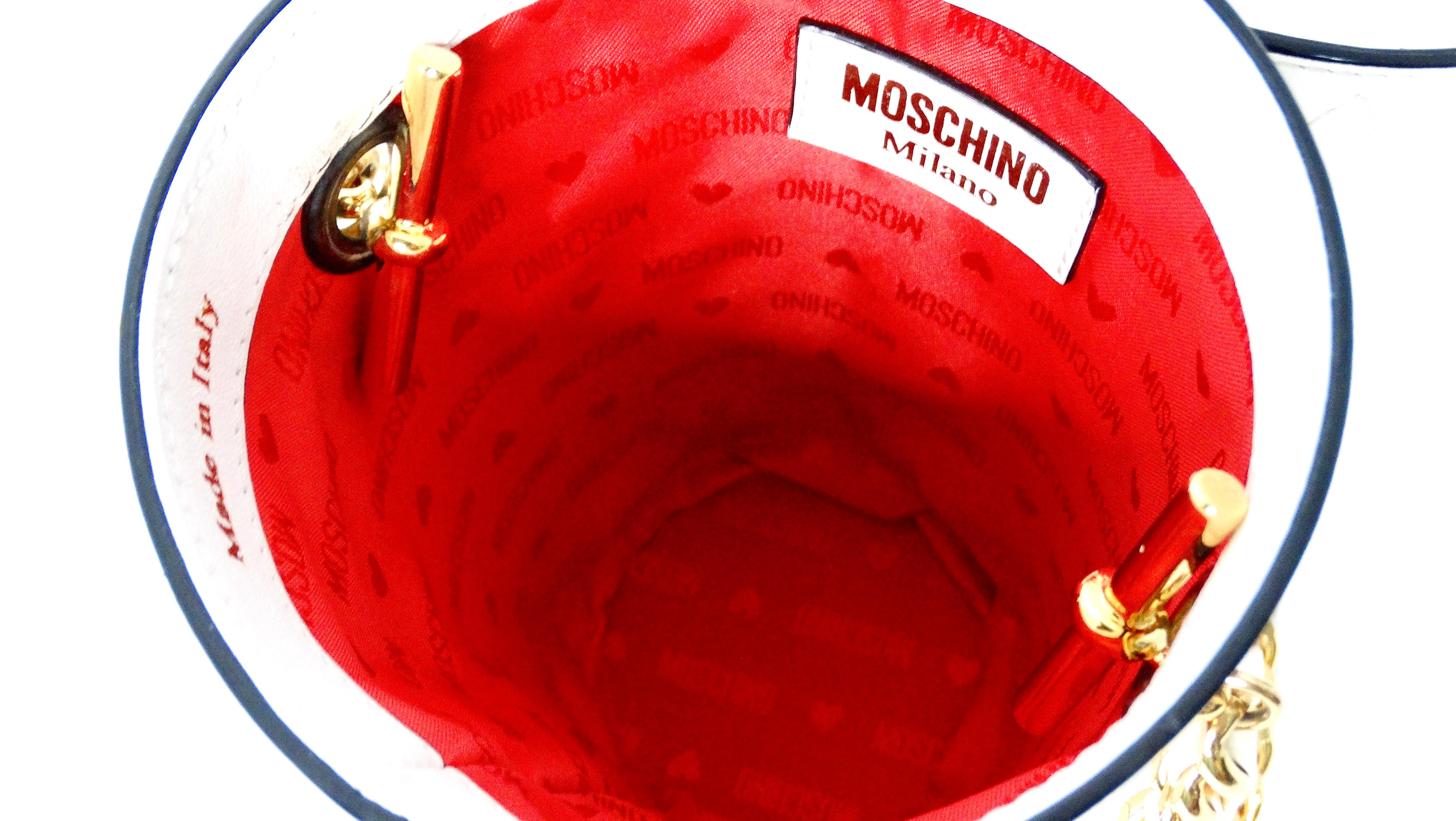 Bolso cruzado de piel McDonald's Cola Cup 2014 de Moschino en venta 5