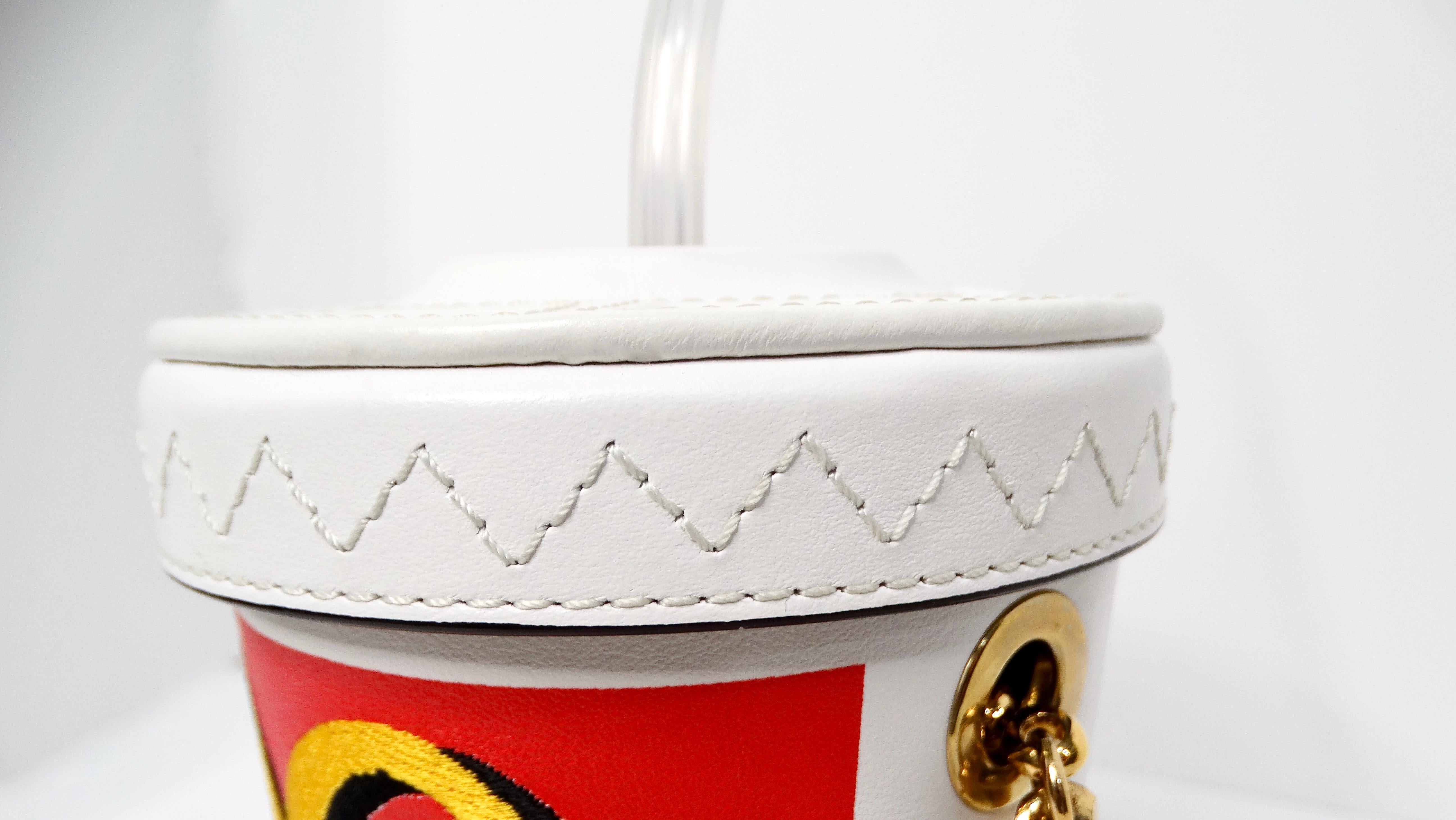 Bolso cruzado de piel McDonald's Cola Cup 2014 de Moschino en venta 1