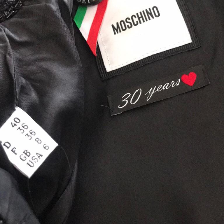 Chaqueta Moschino 30 Años Edición Limitada Cadenas en venta 3