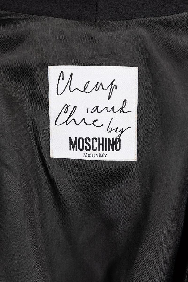 MOSCHINO 90's Iconic and rare Cheap and Chic fringed suit In condizioni buone in vendita a Milano, MILANO