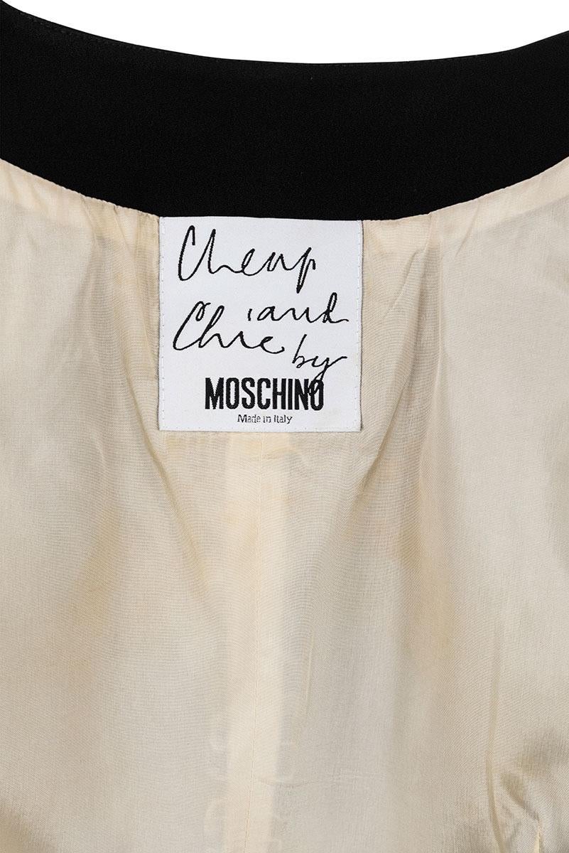 MOSCHINO 90's Iconic and rare Cheap and Chic chaleco arlequín en Bastante bueno estado para la venta en Milano, MILANO