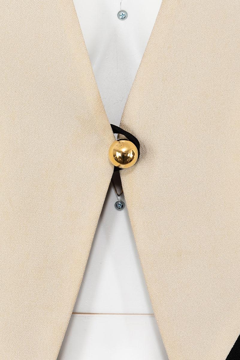 MOSCHINO 90's Iconic and rare Cheap and Chic chaleco arlequín en venta 1