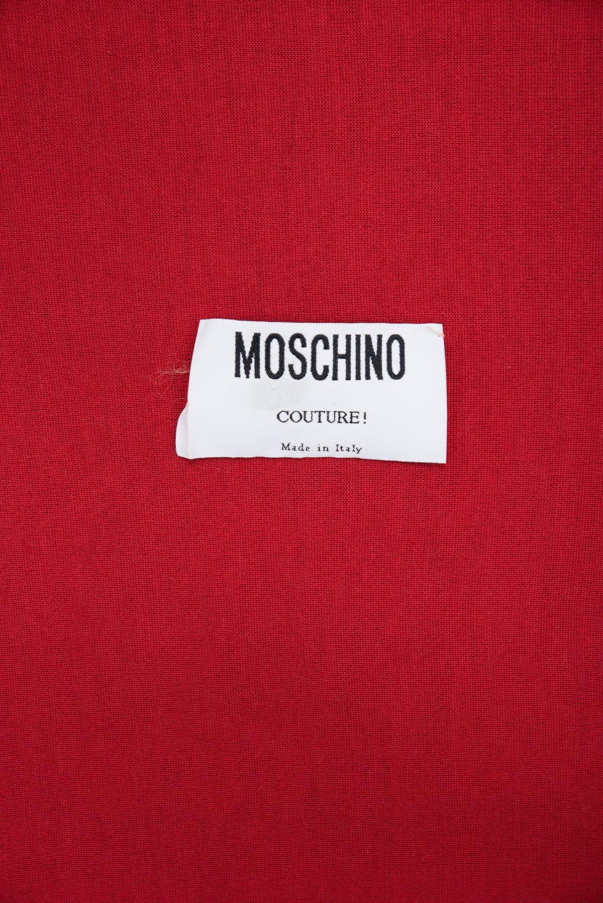 Femenino o masculino MOSCHINO 90's ¡Raro e icónico cárdigan con la bandera americana de MOSCHINO COUTURE! en venta