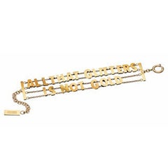 Bracciale Moschino All That Glitters is not Gold