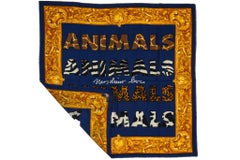 Moschino Animals Wool Shawl