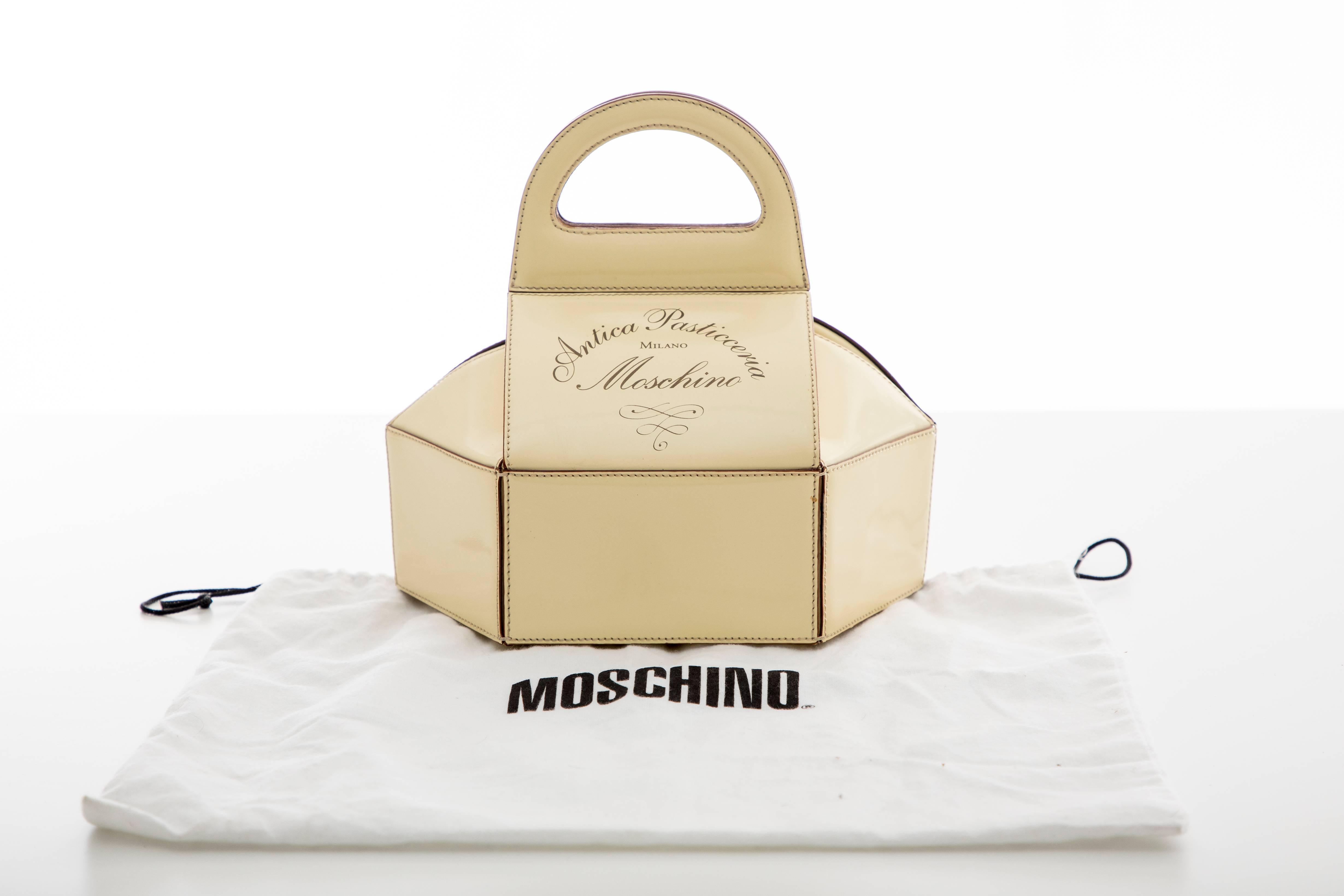 Women's Moschino Antica Pasticceria Milano Pastry Box Handbag