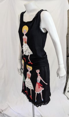 Moschino Applique Doll Set