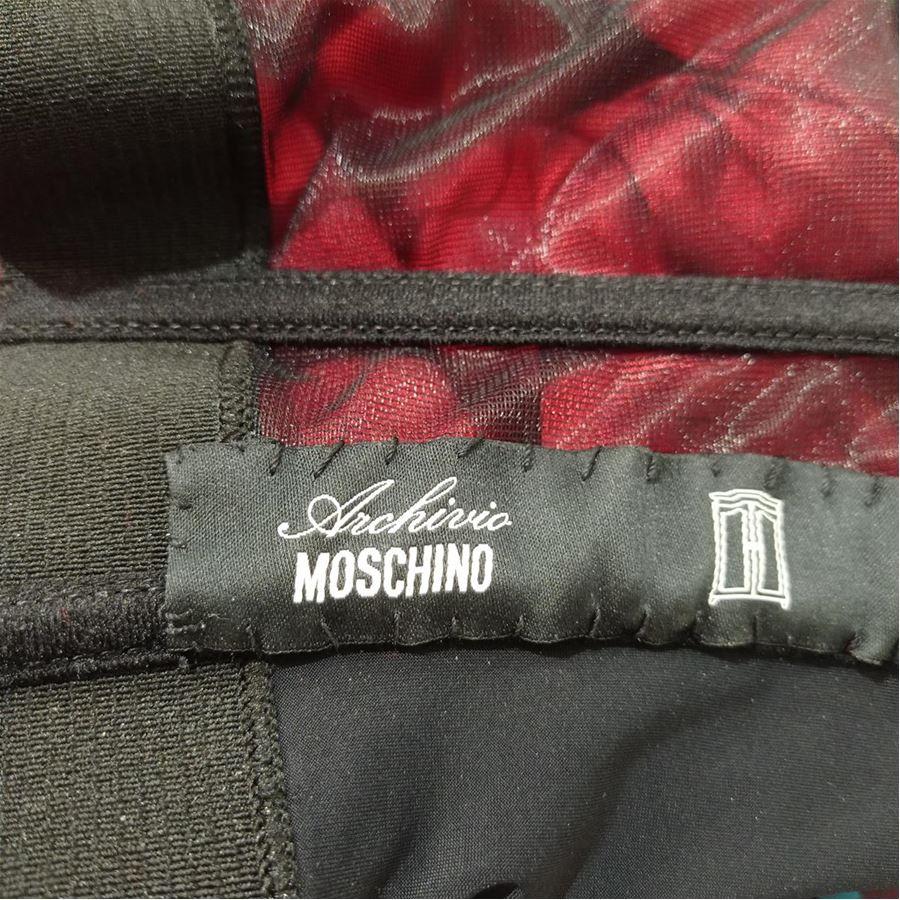 Moschino Archivio dress size 42 In Excellent Condition For Sale In Gazzaniga (BG), IT