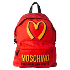 Moschino AW14 Fast Food Collection Jeremy Scott Backpack