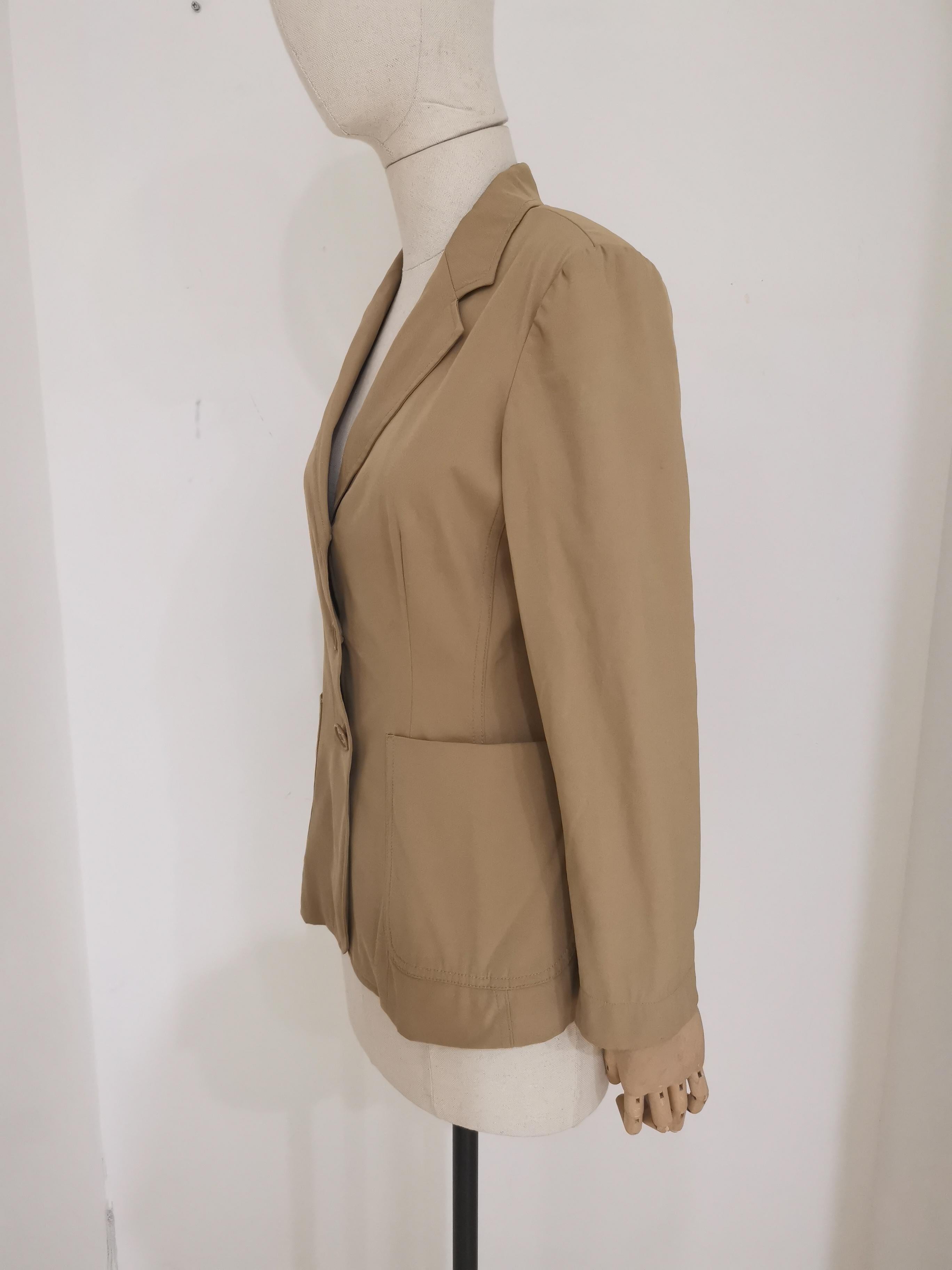 Moschino beige jacket In Good Condition For Sale In Capri, IT