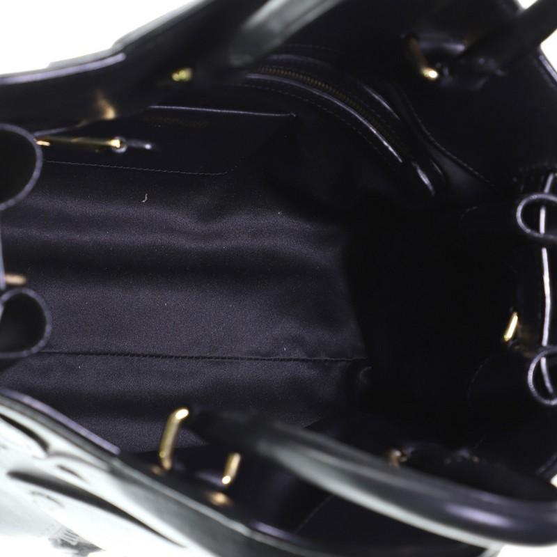 Moschino Biker Top Handle Bag Leather Medium 1