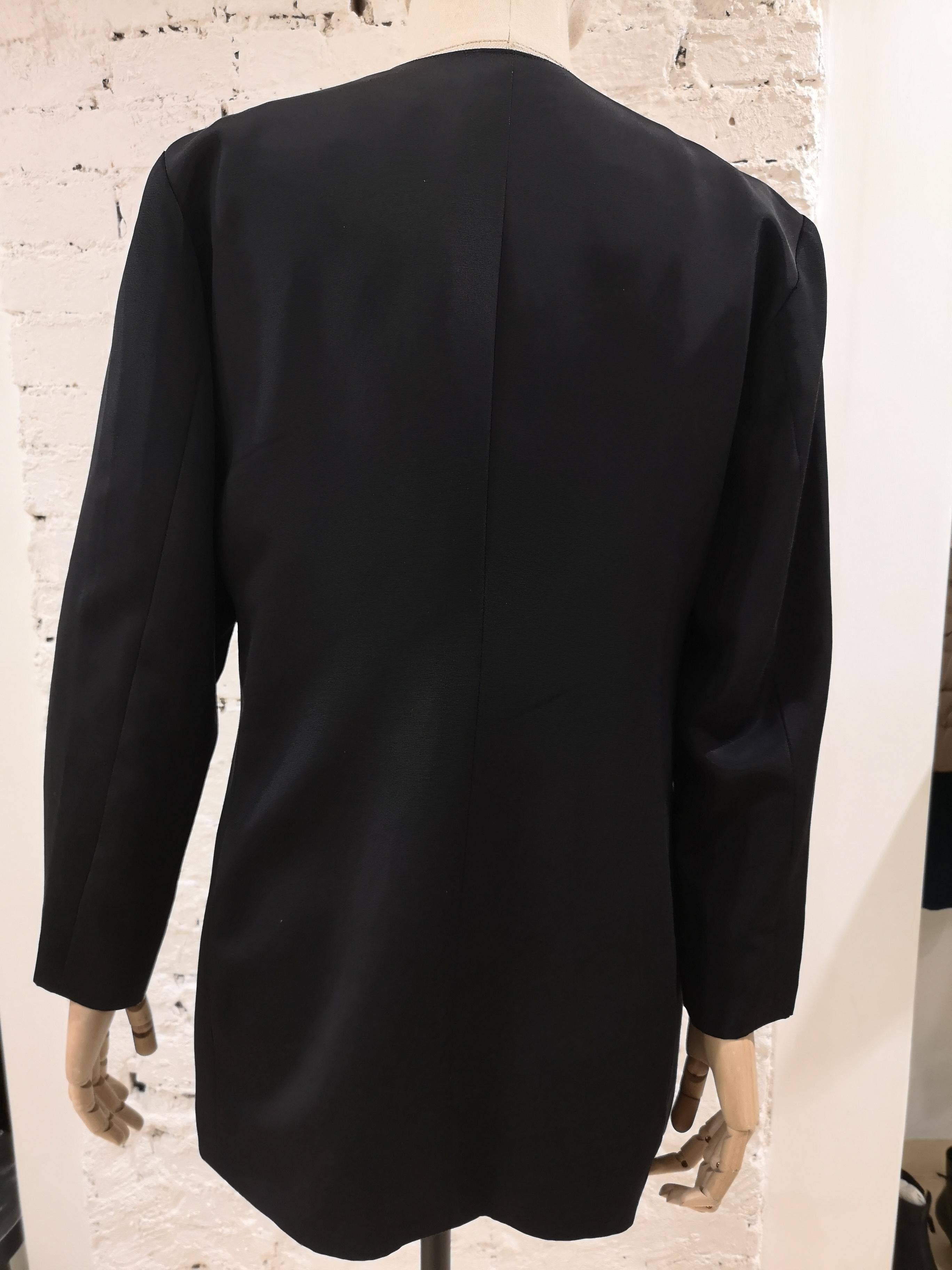 Moschino black blazer In Excellent Condition For Sale In Capri, IT