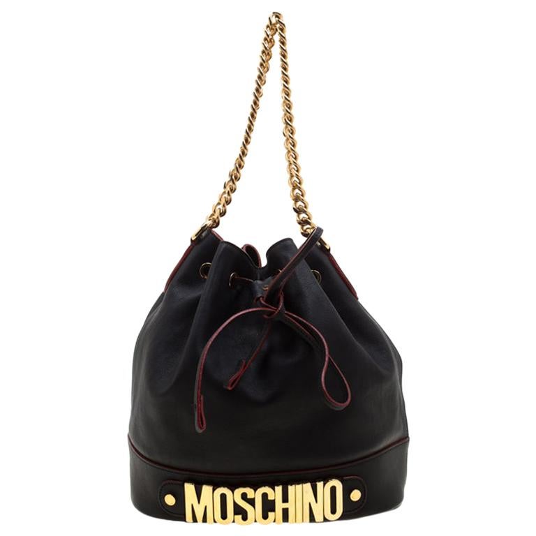 moschino bucket bags