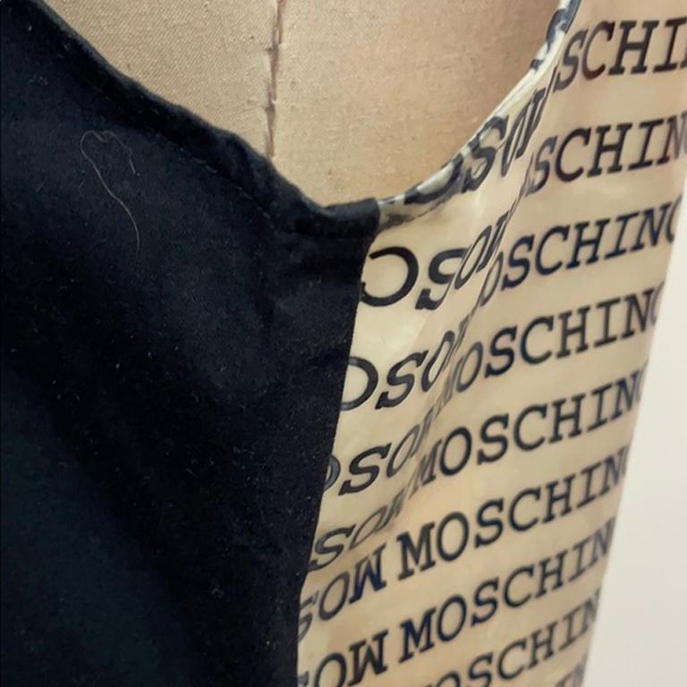 Moschino Black Popeye Whistle Vest  6