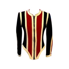 Moschino Black White Red Jacket The Nanny