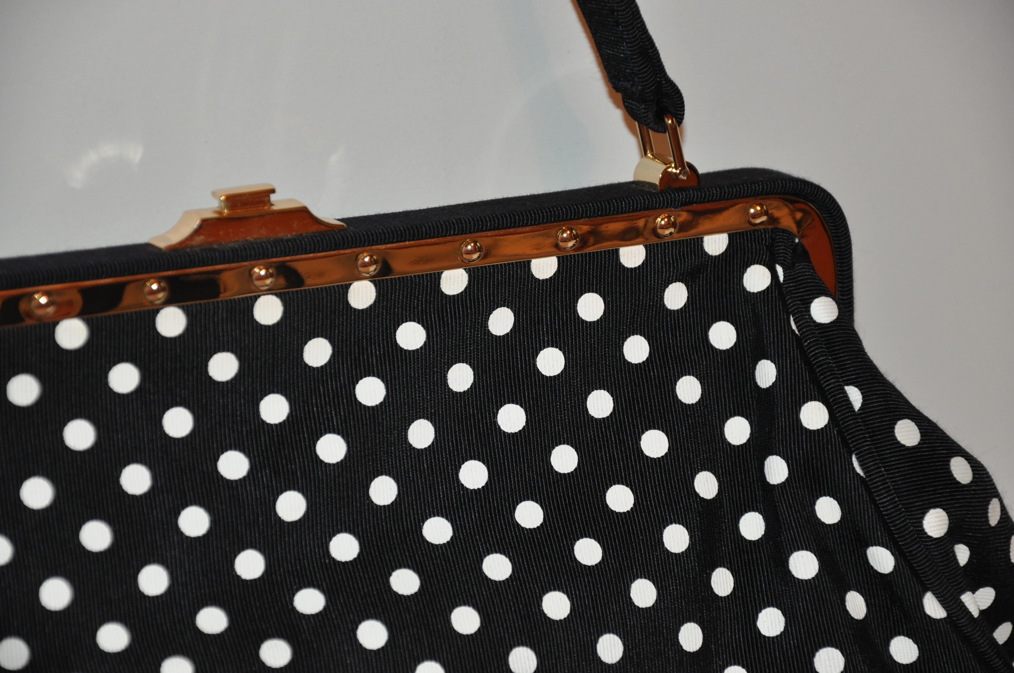 moschino polka dot bag