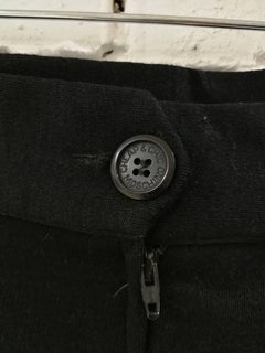 Moschino Black Wool Skirt