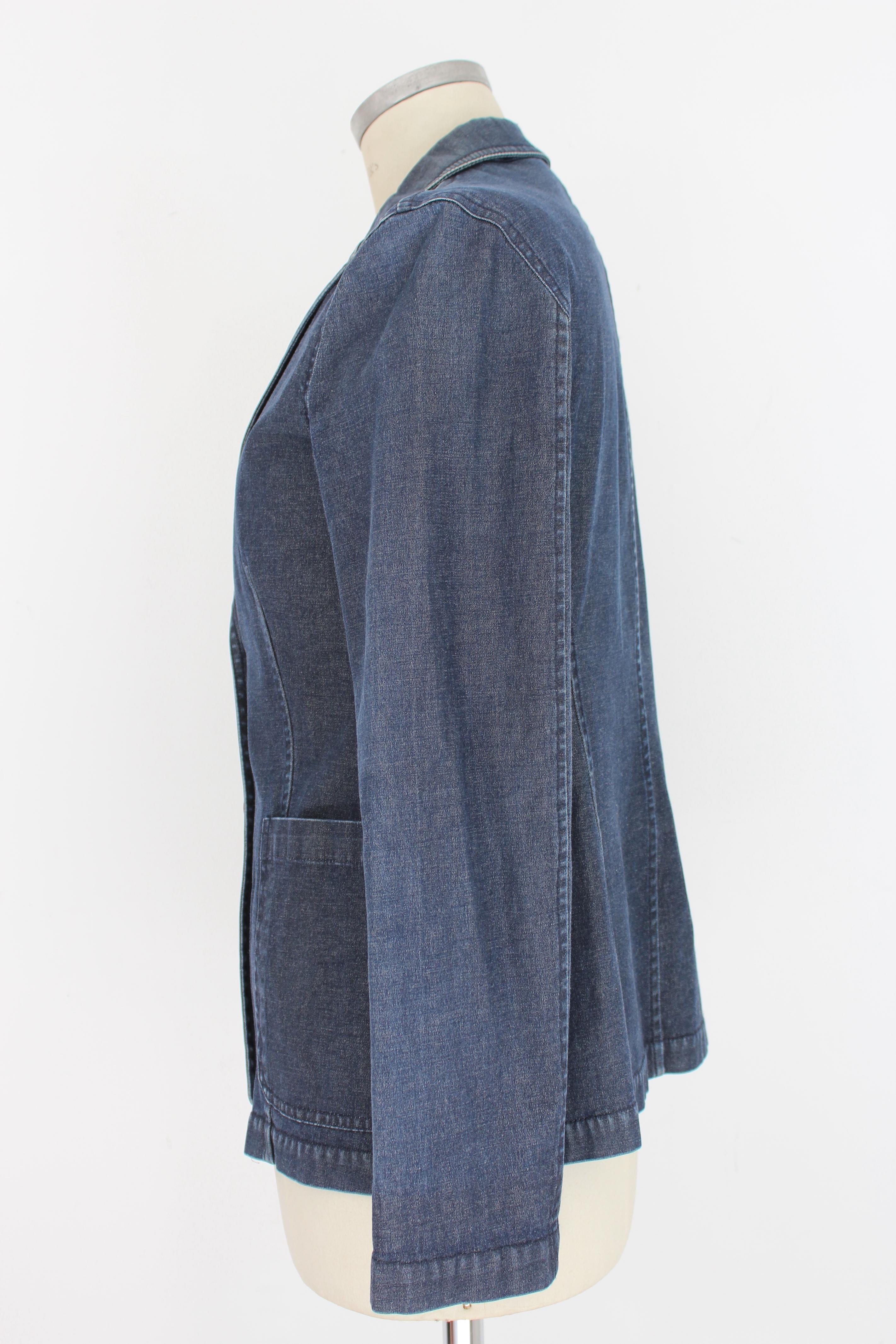 moschino jean jacket