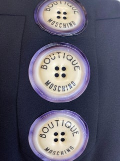 Moschino Boutique Midi Dress Black.