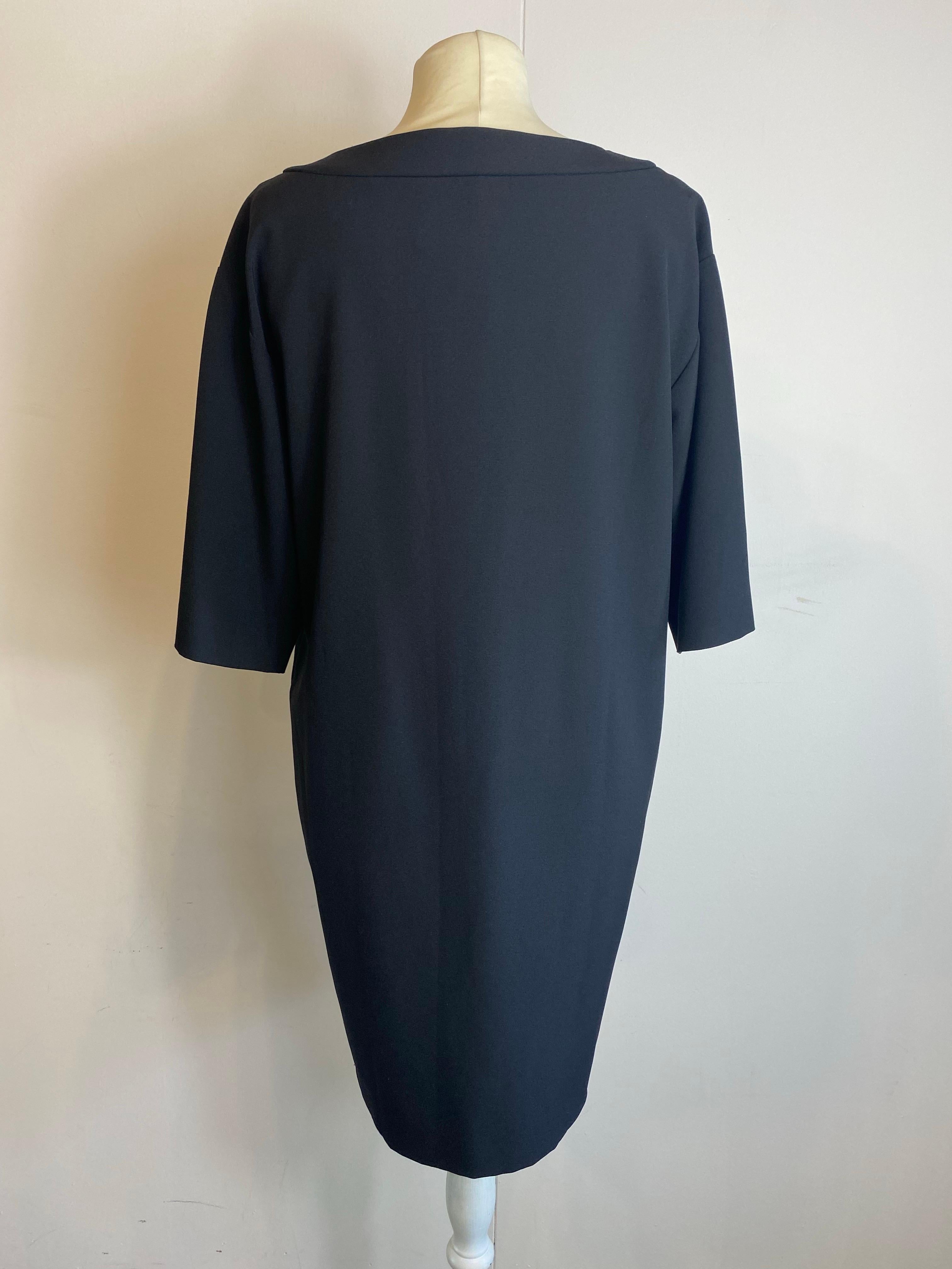 Boutique Moschino Vestido Midi Negro. en venta 1