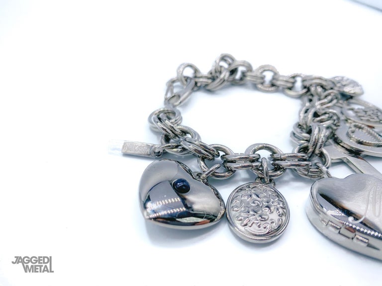 Y2K Aesthetic — Tiffany & Co. charm bracelet, an early 2000s