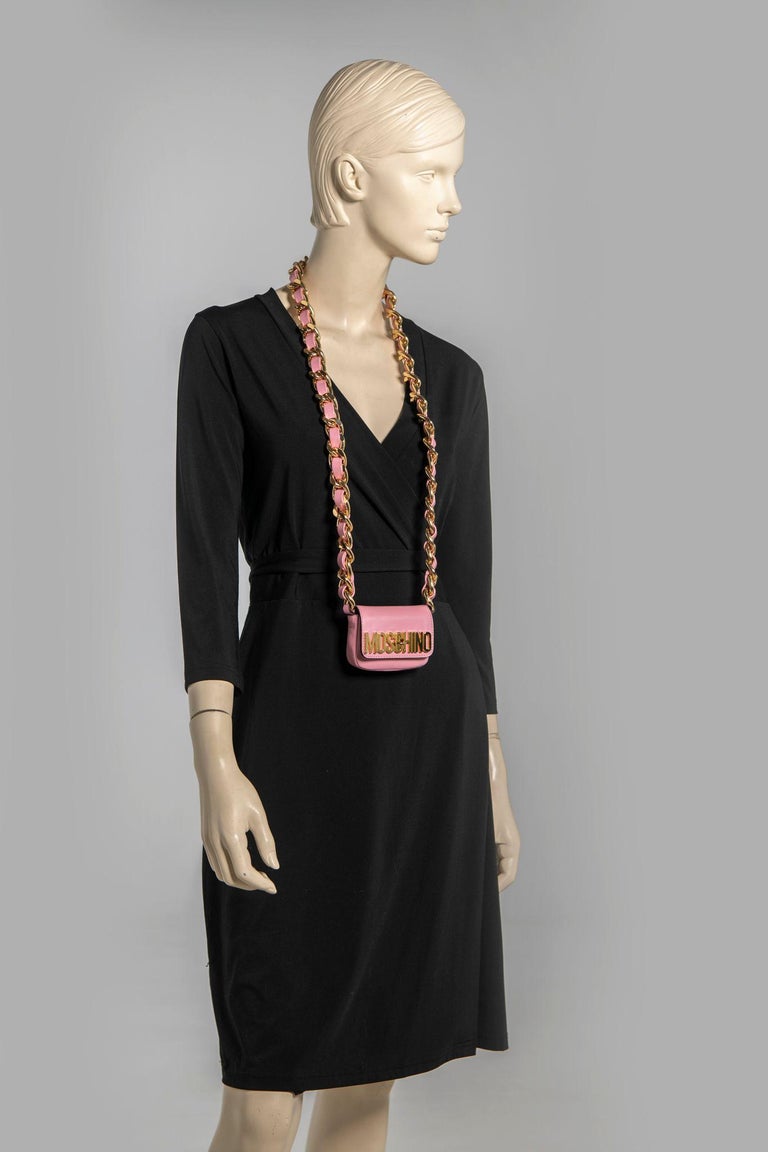Moschino Bubble Pink Mini Bag For Sale at 1stDibs