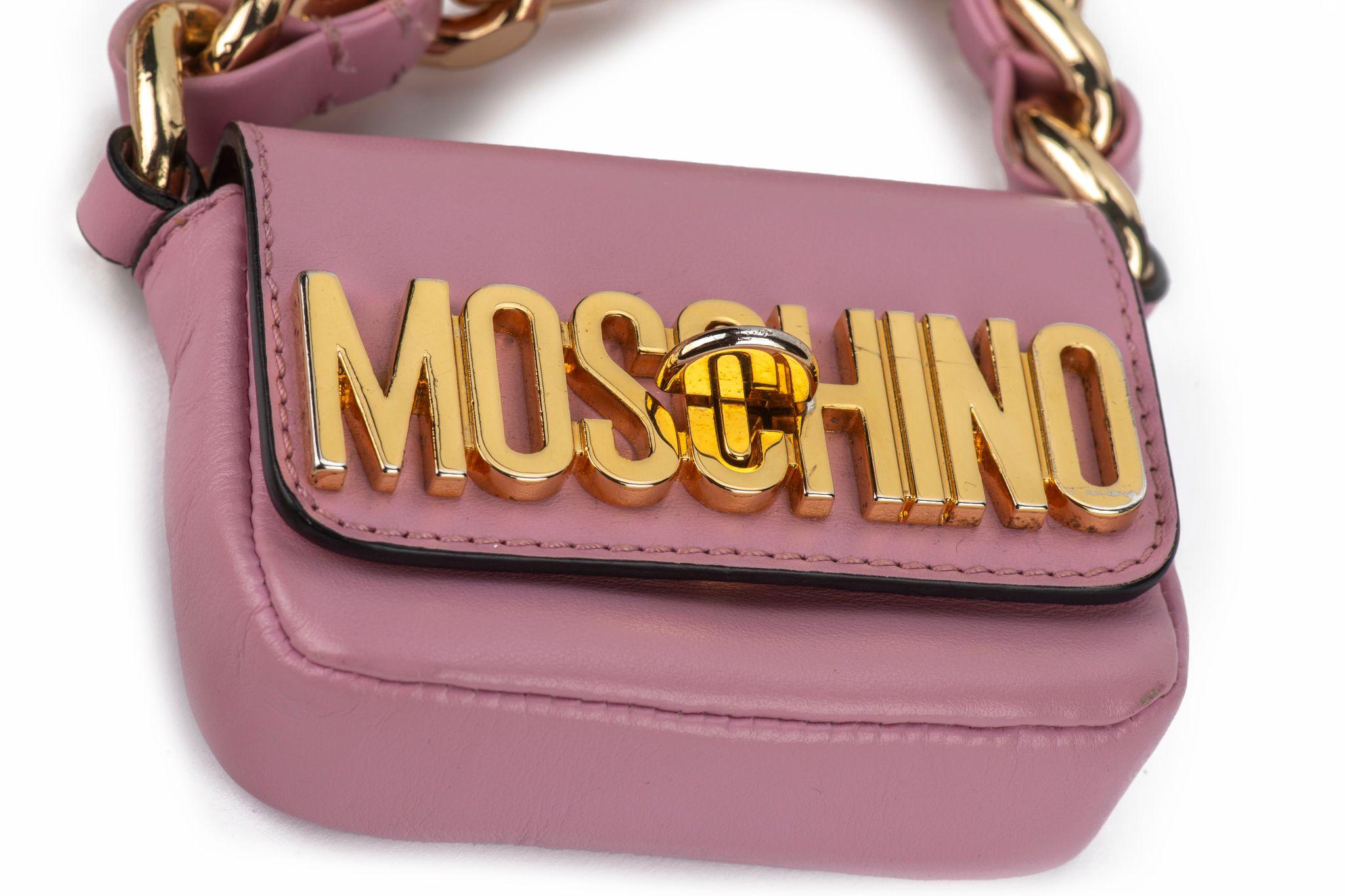 Moschino Bubble Pink Mini Bag For Sale 1
