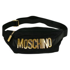 Moschino by Redwall Vintage Black Fanny Pack