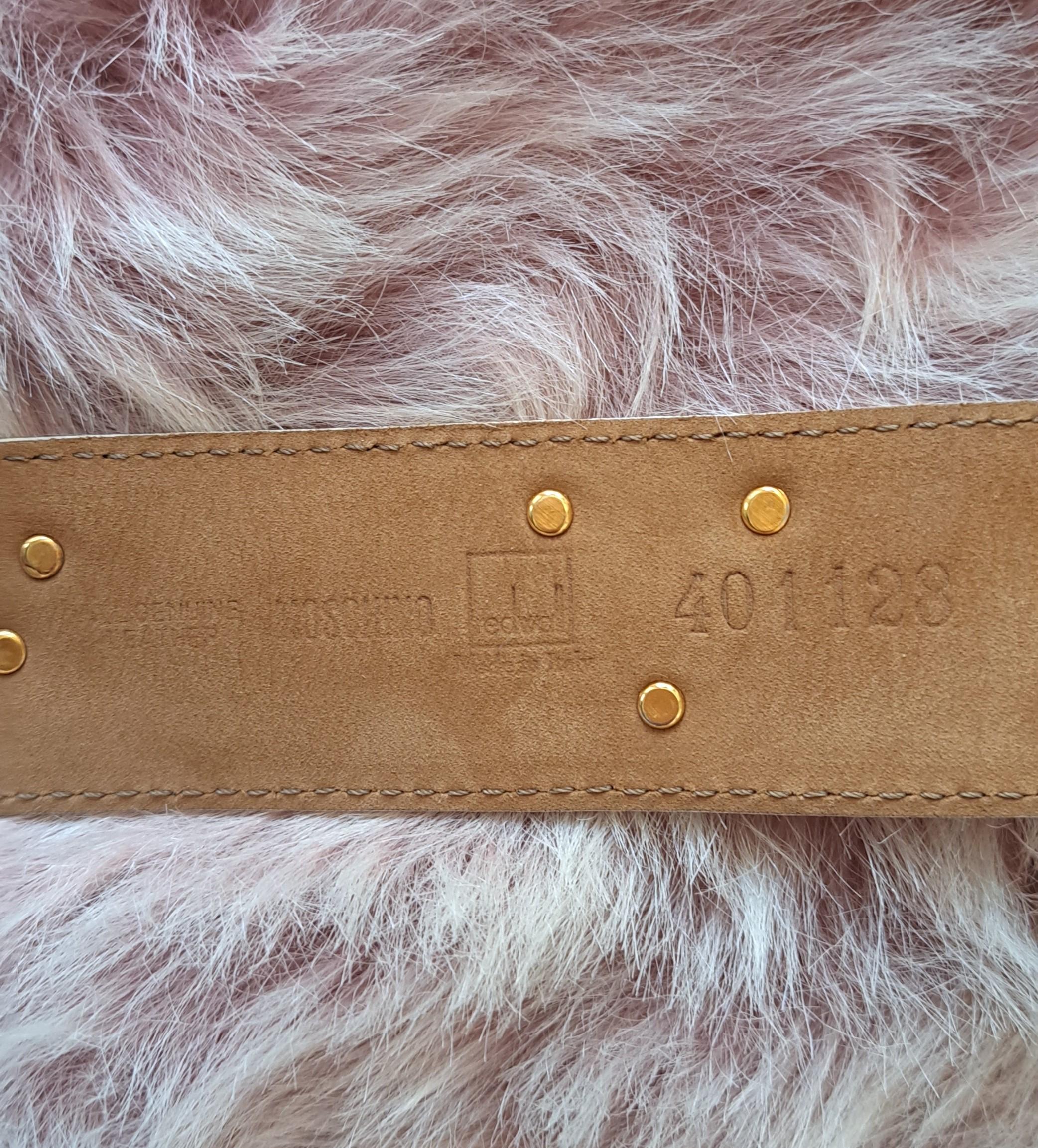 Moschino by Redwall White Leather Belt Gold Cows Hearts 1980s For Sale 2