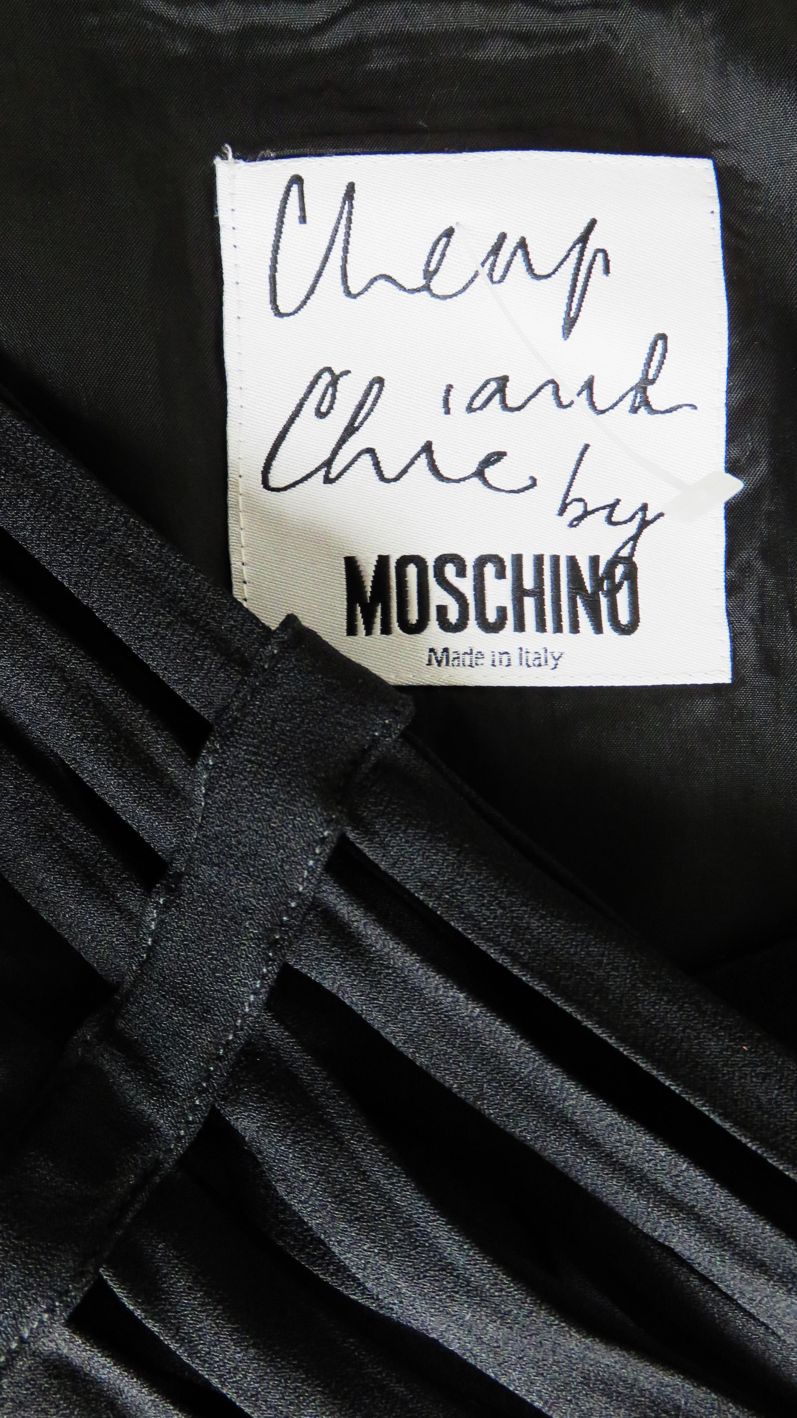 Moschino Cage Sleeve Mini Dress 6