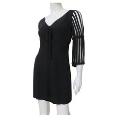 Moschino Cage Sleeve Mini Dress
