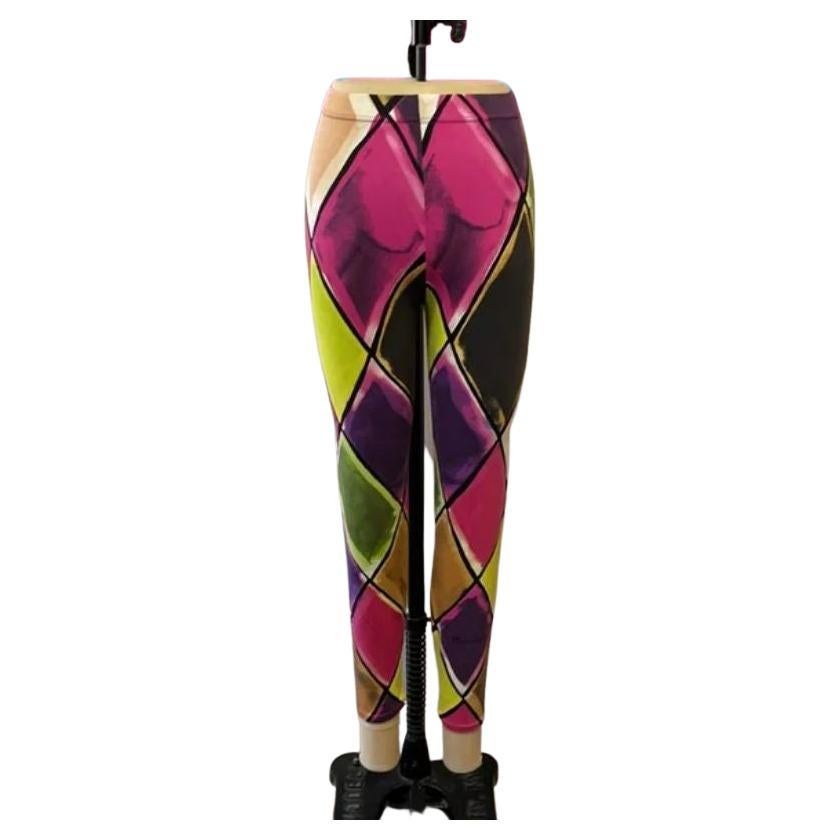 Moschino Calze Harlequin Leggings The Nanny For Sale