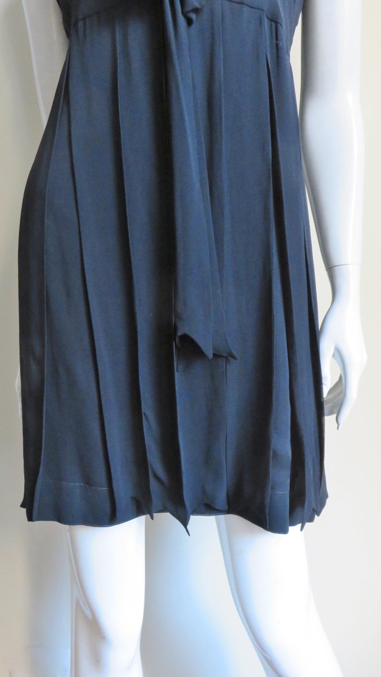Women's  Moschino Carwash Hem Dress 1990s For Sale